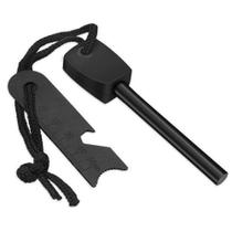 Pederneira Magnésio Acendedor De Fogo com Régua Sobrevivência Camping CBRN19915 Pederneira Magnésio Acendedor De Fogo com Régua Sobrevivência Camping CBRN19915