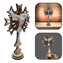 Pedestal Adorno Divino Espírito Santo de Mesa Grande 23 cm