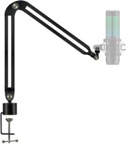 Pedestal Braço Articulado Wave Mic Arm Low Profile p/Condensador P220,P420,SM7B,MV7,Rode Podmic,AKG