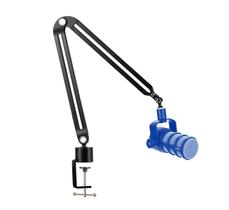 Pedestal Braço Articulado Wave Mic Arm Low Profile p/Condensador SM7B,MV7,Rode Podmic,AKG,45/45 cm
