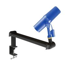 Pedestal Braço Articulado Wave Mic Arm Low Profile Sm7B,Mv7 - Aj Som Acessórios Musicais