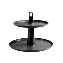 Pedestal Cake 2 Andares Coza Preta 10118/0008 Pedestal Cake 2 Andares Coza Preta 10118/0008