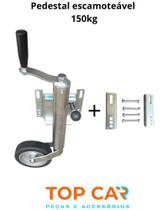 Pedestal De Apoio Carreta Carretinha Reboque C Roda Rodinha