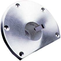 Pedestal de assento de barco Springfield Taper-Lock 9 Base lateral plana