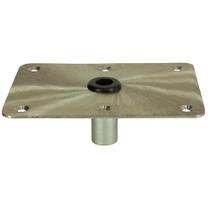 Pedestal de assento marinho Springfield Kingpin 6 x 8 em aço inoxidável