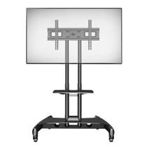 Pedestal de chão para TV 32 a 75 com rodízios A06V6-PRO ELG