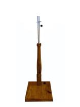 Pedestal De Madeira Modelo Retangular Para Busto Manequim - Luci Comércio