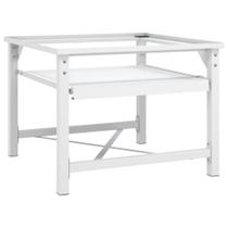 Pedestal de máquina de lavar e secar vidaXL Double Steel Pedestal de máquina de lavar e secar vidaXL Double Steel