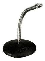 Pedestal De Mesa Para Microfone 30 Cm Csr D15 Base Pesada - Preto