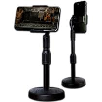 Pedestal de Mesa Smart P/ Microfone e Celular Sm 82