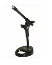 Pedestal De Microfone De Mesa - Base Ferro - Hunter Tph 56 Preto Pedestal De Microfone De Mesa - Base Ferro - Hunter Tph 56 Preto