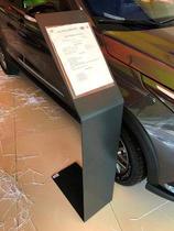 Pedestal Ficha Técnica Vendedor Silencioso Modelo 100 - REF. 1003110 - Rampas Maki