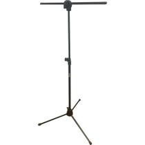 Pedestal Girafa para Microfone com 2 Rosca PMG20 Preto SATY F002