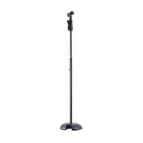 Pedestal hercules ms201b com base redonda para microfones (4444)