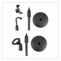 Pedestal Mesa P/ Celular e Microfone Smart SM-82