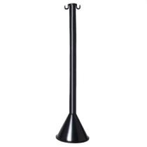 Pedestal P/ Corrente PVC Cor: Preto 90CM REF: 700.10849 -EPI 360 / PLASTCOR