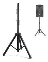 Pedestal Para Caixa De Som Preto Com Pino De Trava Probass