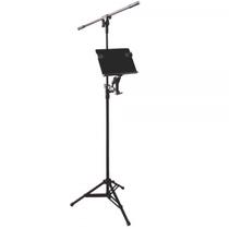 Pedestal Para Microfone com Suporte para tablet Torelli - Torelli Musical