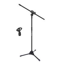 Pedestal Para Microfone Voik SMV550 Girafa Cachimbo Voik