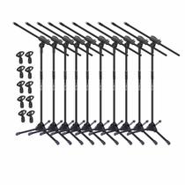 Pedestal Para Microfone Voik SMV550 Girafa Cachimbo Voik