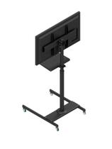 Pedestal para TV, monitor 27" a 75" com bandeja e rodízios