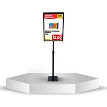 Pedestal Porta Cartaz Oferta A4 Com Regulagem