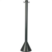 Pedestal Pvc 90Cm Plastcor Preto - Kit C/4
