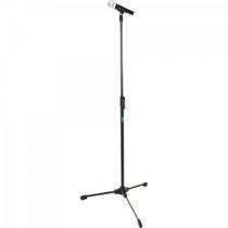 Pedestal Reto Para Microfone ideal para Estúdio TPR Preto ASK F002