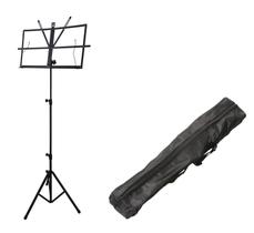 Pedestal Suporte Estante Partitura Dobrável 40X23 Cm C/Bag