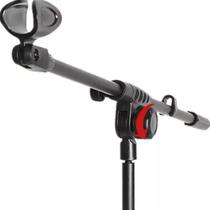 Pedestal Suporte Microfone Girafa C/ Cachimbo E Regulagem