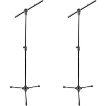 Pedestal Suporte Microfone RMV PSU0142 Preto Regulável x 2