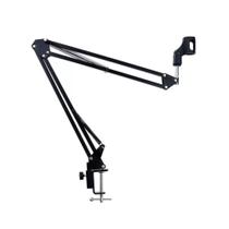 Pedestal Suporte Microfone Studio Mesa Articulado KA C025 - Kapbom