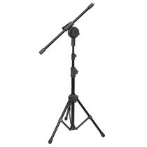 Pedestal Suporte Para Microfone Compacto 2 níveis - MPE4BK