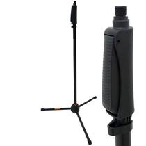 Pedestal Suporte Tripé Microfone Reto/Studio Condensador