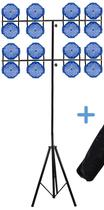 Pedestal Tripé P/Iluminação Profissional Dj'S Modelo Tt+Bag