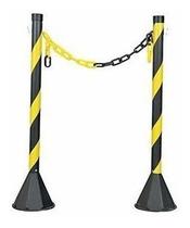 Pedestal Zebrado Sinalização Para Segurança