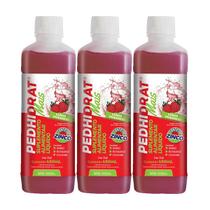 Pedhidrat Mais Morango com 450ML Kit com 3 Unidades