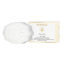 Pedi-Buffer SPONGELLÉ Freesia Pear com limpador embutido Pedi-Buffer SPONGELLÉ Freesia Pear com limpador embutido