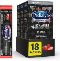 Pedialyte AdvancedCare Plus - Bebida Eletrolítica em Pó (18 Sachês)