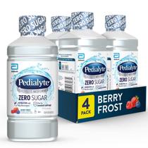 Pedialyte Berry Frost - Água Eletrolítica 1L (Pacote com 4)