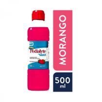 Pedialyte Max Solução Oral 500ml Sabor Morango - ABBOTT