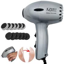 Pedicuro Lixa Elétrica Mega Bell Profissional + 12 Lixas Pedicuro Lixa Elétrica Mega Bell Profissional + 12 Lixas