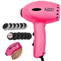 Pedicuro Mega Bell Lixa Elétrica Profissional + 12 Lixas Pedicuro Mega Bell Lixa Elétrica Profissional + 12 Lixas