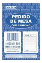 Pedido De Mesa 50X2 Com Carbono - São Domingos