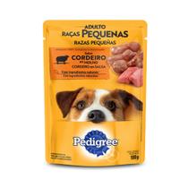 Pedigree Sachê Adulto Sabor Cordeiro ao Molho 100g