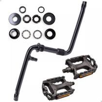 Pedivela Bicicleta Central Pedal Esferado Bike Aro 24/26