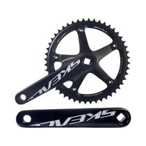 Pedivela De Bicicleta Em Liga De Alumínio 49T 165mm SKEACE 144BCD Para Bicicleta De Montanha De