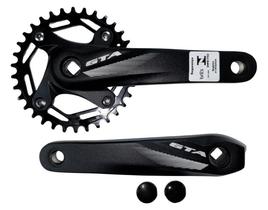 Pedivela Gta Start 170mm Bike Coroa de Aço Única 34d