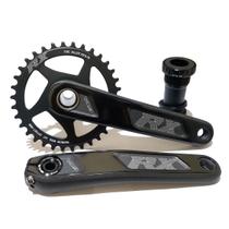 Pedivela Hollowtech Gta Rx Direct Mount Coroa Única 34 Dentes Integrado Alumínio 9v 10v 11v 12v Mtb