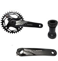 Pedivela integrado coroa removivel 34t aluminio 11/12v 170mm